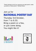 National Poetry Day 2019